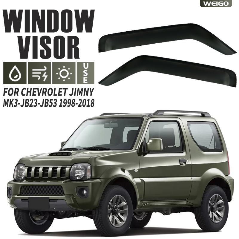 Chevrolet JIMNY Window Rain & Sun Visor Spoilers