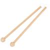Double Side Practical Wood and Felt Drumsticks Standard Providing Experience Suitable for Drummers Stage Performances