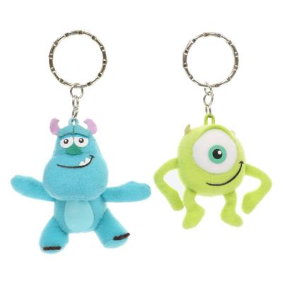 [Hobbys] Disney Paar Maskottchen Schlüsselanhänger (Sulley & Mike) Schlüsselanhänger Schlüsselanhänger Monster AG. Passendes Paar Merchandise Resort Exklusiv