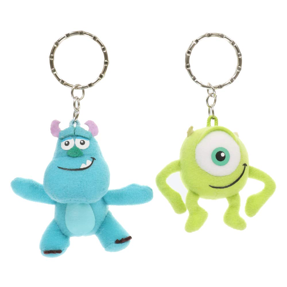 [Hobbies] Disney Pair Mascot Keychains (Sulley & Mike) Keychain Keyring Monsters, Inc. Matching Pair Merchandise Resort Exclusive
