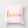 Ins Cute Unicorn Pillowcase Cartoon Home Sofa Cushion Pillowcase Pillowcase Pillowcase Pillowcase