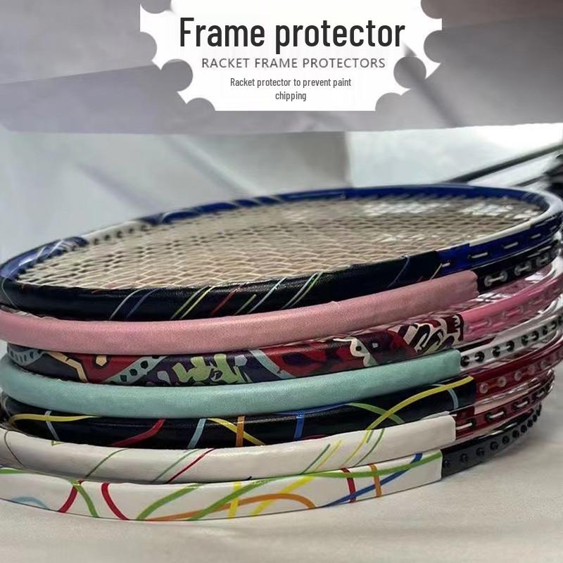 Clear Anti-Peeling Racket Protection Sticker for Tennis, Badminton, and Table Tennis