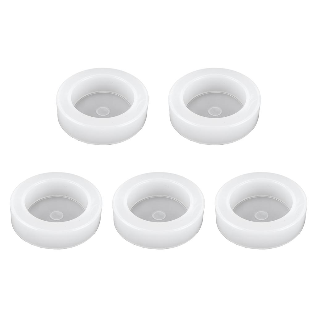 5Pcs Silicone Bracelet Mold Silica Gel Material Easy Demoulding DIY Toroidal Mould