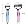 Pets Fur Knot Cutter Dog Grooming Shedding Tools Pet Cat Hair Removal Comb Brush Double Sided Pet Products Comb for Cats