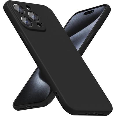 Luxus Quadratische Bonbonfarbe Silikon Weiche Hülle Für iPhone 16e 16 15 14 13 12 11 Pro XS Max Plus Mini Matt Stoßfeste Abdeckung Hülle