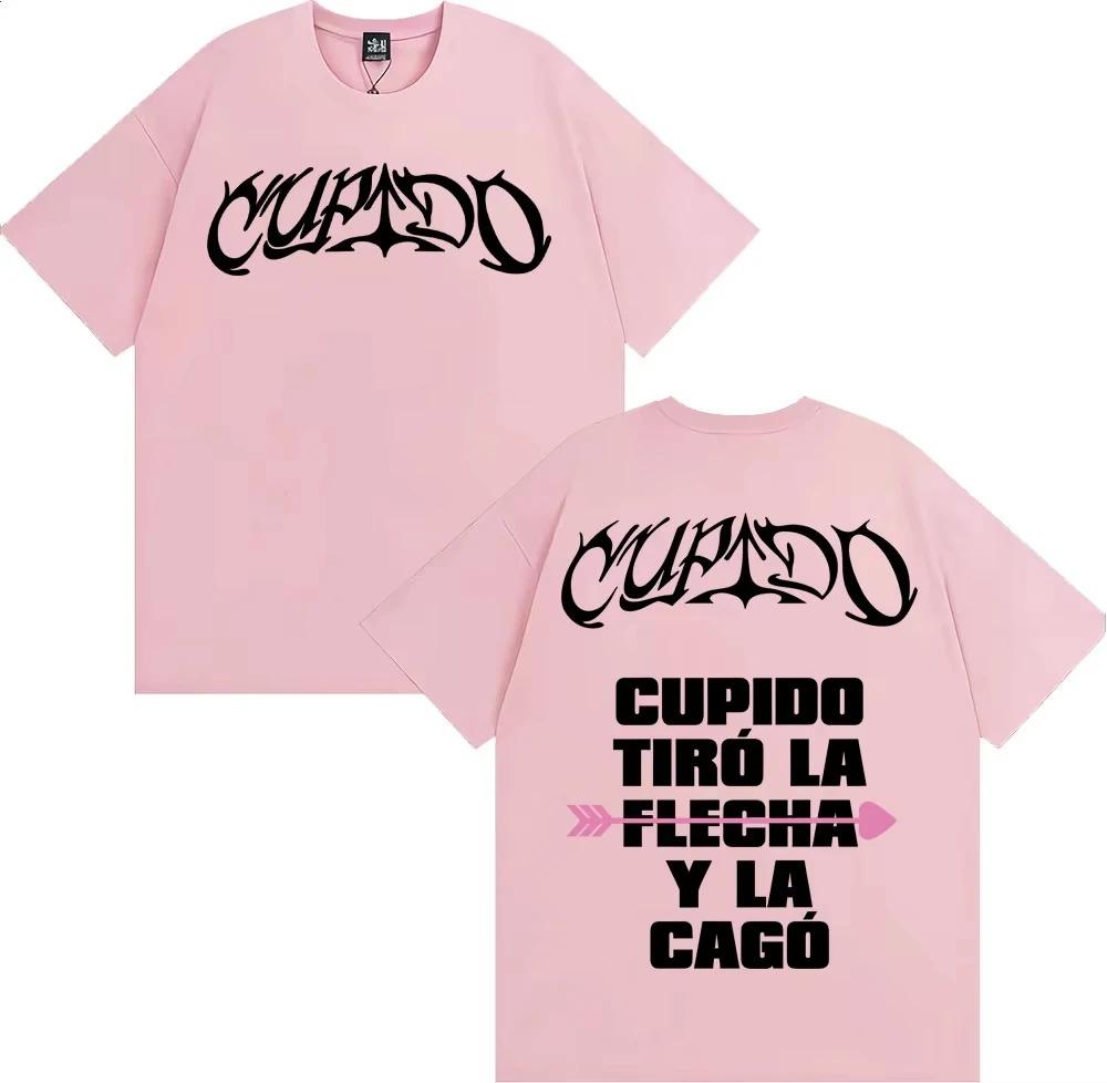 2026 Tini Stoessel Cupido Tiro La Flecha Y La Cago Embroidered Unisex TShirt  Hip Hop Retro TShirt Comfortable Fashion Tshirt