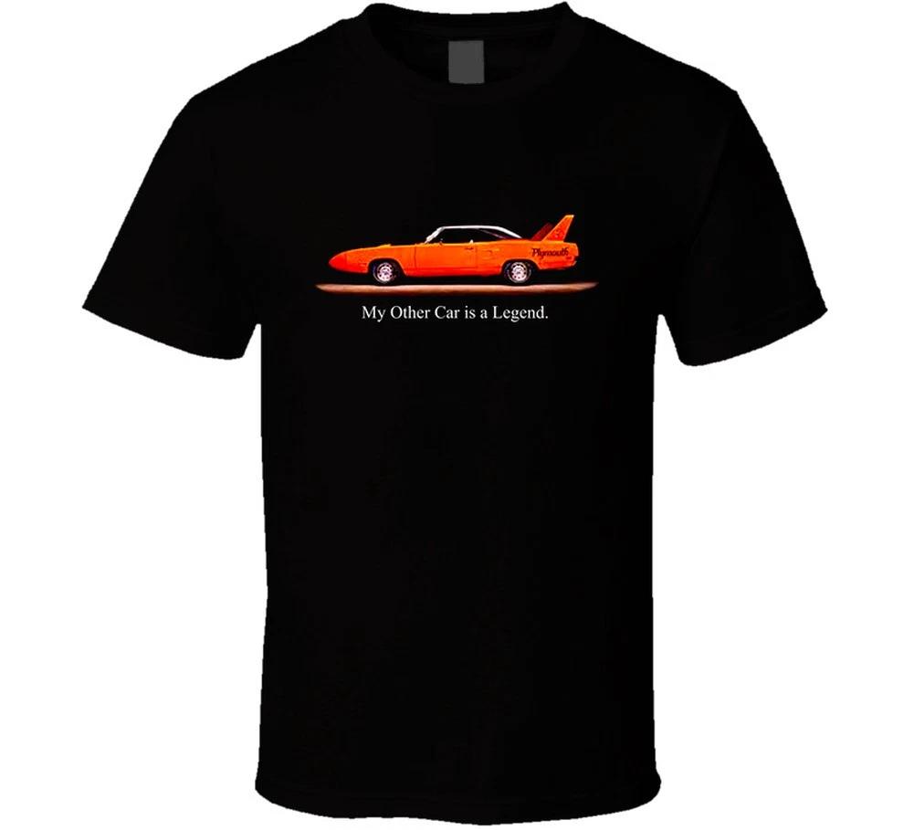 

My Other Car Is A Legend 70 Superbird Vitamin C Orange Funny Muscle Race Car Gif XL