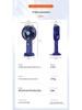 Handheld/Desk Mist Cooling Fan with Digital Display & Silent, Brushless Operation