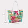 Floral Printed Women Tote Bag Fashion Casual Shoulder Bag for Daily Use Ladies Elegant Handbag