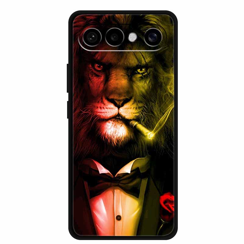 Wolf Phone Back Cover For Vivo S50 Pro mini 5G Case 6.31" Coque Black Silicone TPU Soft Case For Vivo S 50 Pro mini Phone Cases