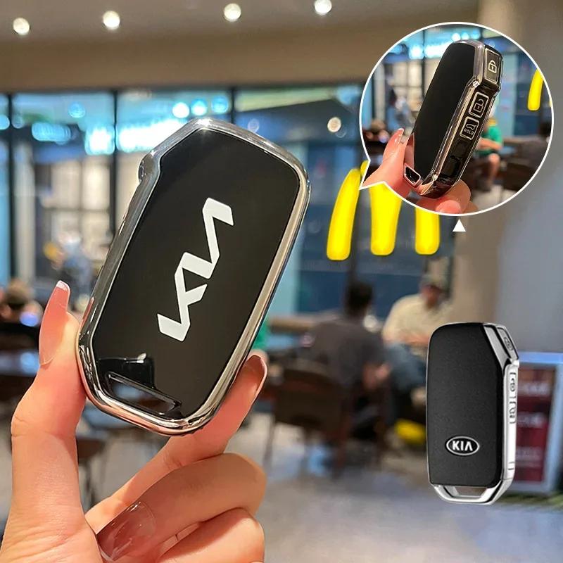 AXADSN1 TPU Car Remote Key Case Cover For Kia Sportage Ceed Xceed Sports K5 2023 2024 Ray Sorento Soul Telluride Cerato 2020 K5 K8 2022