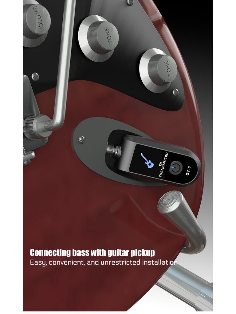 Wireless Converter for Handheld Electric Instruments: Guitar, Mic & More