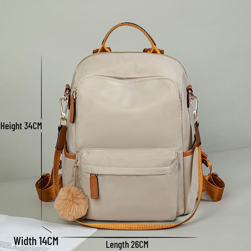 

Женский рюкзак 2024 года из ткани Оксфорд с защитой от кражи — модная повседневная сумка для путешествий и учебы