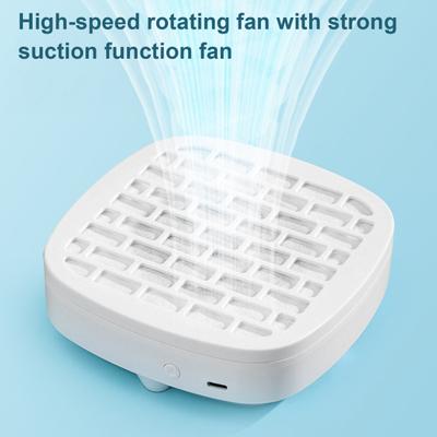 Yousheng USB Mini Nail Vacuum Cleaner Powerful Suction 3200RPM Nail Dust Collector 3 Speed Adjustable Portable Travel Home Salon Nail Vacuum Fan