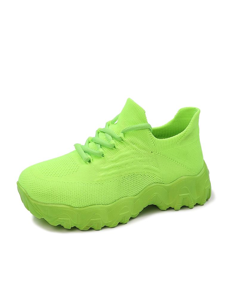 Women Mesh Breathable Casual Sneakers Lace-up White Shoes Ladies Platform Sneakers Female Shoes oversized  Zapatos