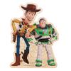 Yanoman Wooden Jigsaw Puzzle Rigmy Disney Toy Story Woody Buzz with Wooden Easel for 98 Pieces X & Die-Cut Display, (25.3 18.9 Cm)