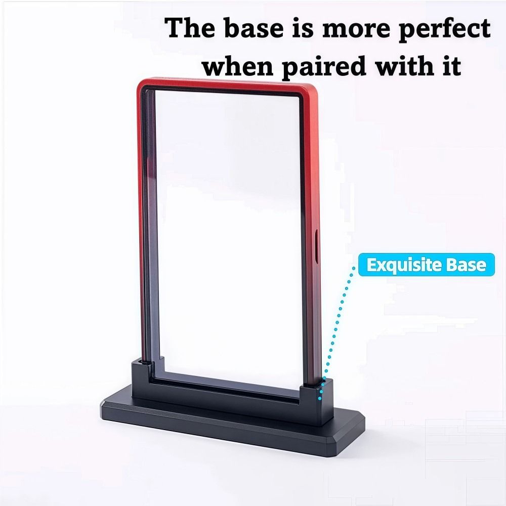 Gradient Color Trading Card Protect Box Aluminum Alloy Transparent 35PT /CGC Box UV Protection Double-sided Glass