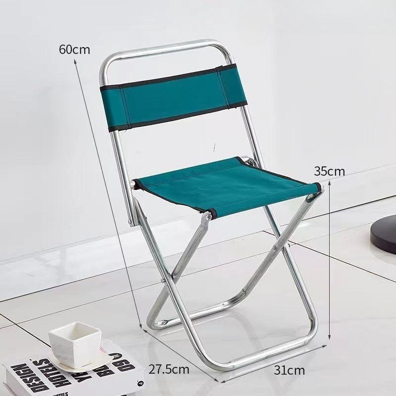 Outdoor Portable Folding Stool, Lightweight Fishing & Camping Travel Chair
