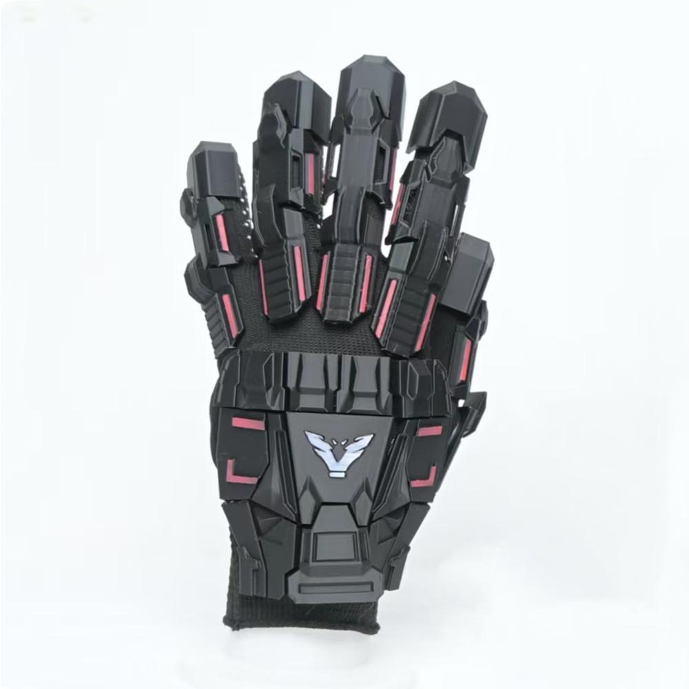 

3D Printing Mechanical Tactical Gloves Punk Mech Style Sci-fi Armor Wearable Flexible Gauntlets CS Role Play Cosplay Props One Size