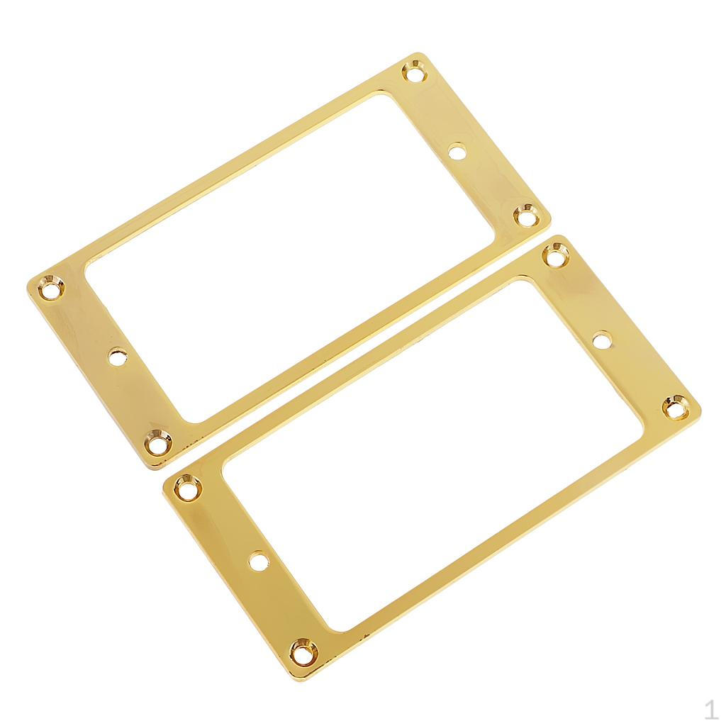 

Metal Flat Pickup Ring Set for Electric Guitar Parts 2mm