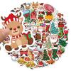 10/30/50pcs Cute Cartoon Winter Christmas Graffiti Stickers Aesthetic Decals Toys Waterproof DIY Phone Scrapbook Luggage