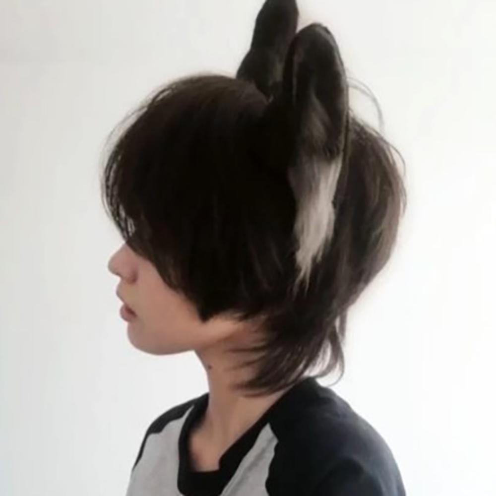Animals Cat Ears Headband Lolita Furry Cosplay Headwear Funny Wolf Dog Hair Band  Makeup