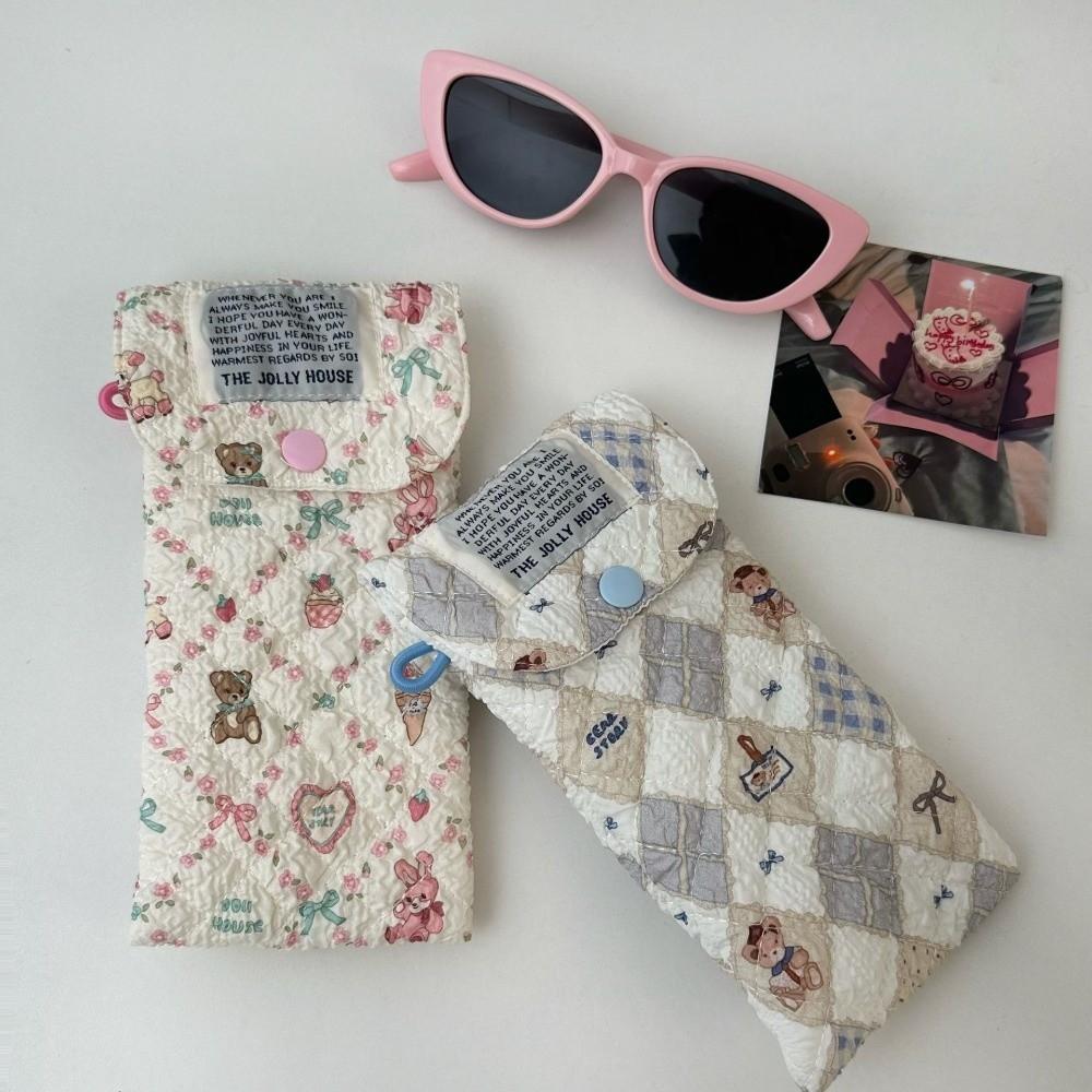 Soft Glasses Case Cotton Padded Eyewear Pouch New Sun Glasses Organizer  Outdoor