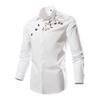Essential Grid Long Sleeve Shirt, Versatile Formal Casual Wear
