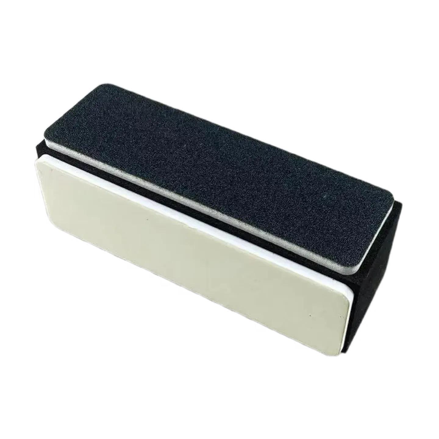 Four-Sided Thickened Nail File Polishing Buffing Block - Black/White/Gray Manicure Tool 1 piece