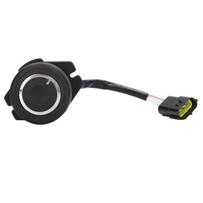 Przełącznik wyboru paliwa 300661‑00004 ABS 3-pinowy Pokrętło silnika przepustnicy do koparki Daewoo DH80 DH150 DH220 DH225