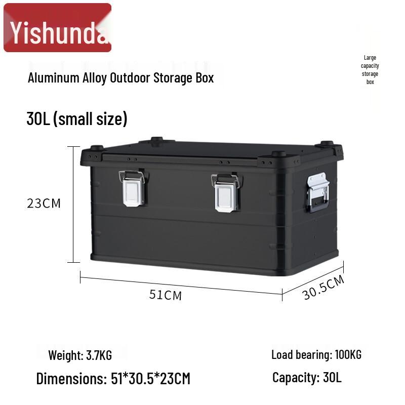 

Outdoor Camping Aluminum Storage Box