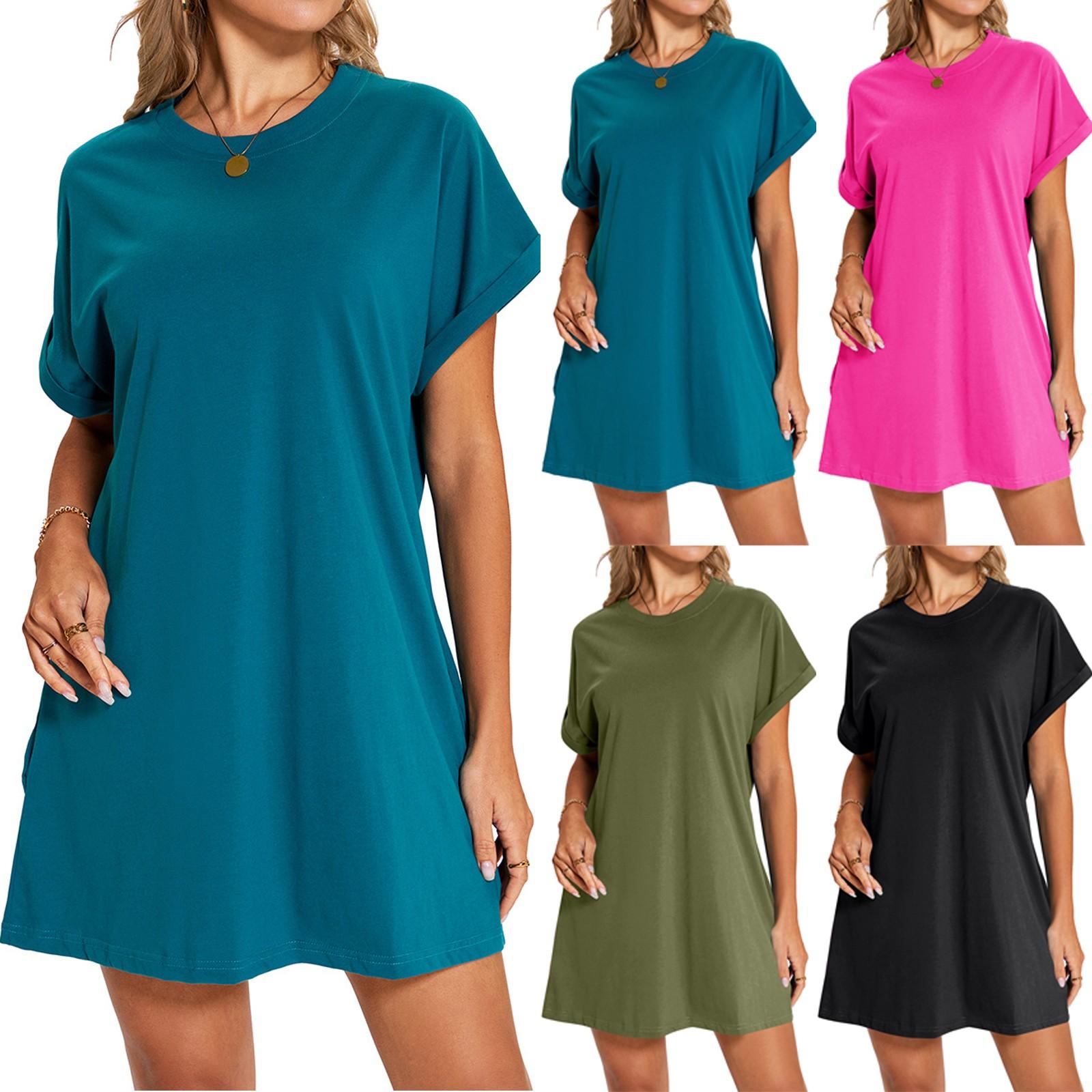 

Women s Casual Sleeveless Sundress Plain Long Summer Beach Maxi Dress L