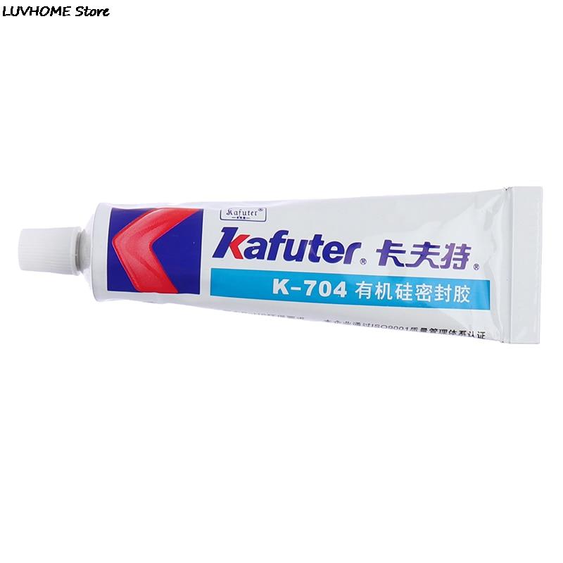 45g White/ Black Glue Silicone Sealant Silicone Industrial Adhesive K-704 704B RTV Silicone Rubber Office Supplies белый