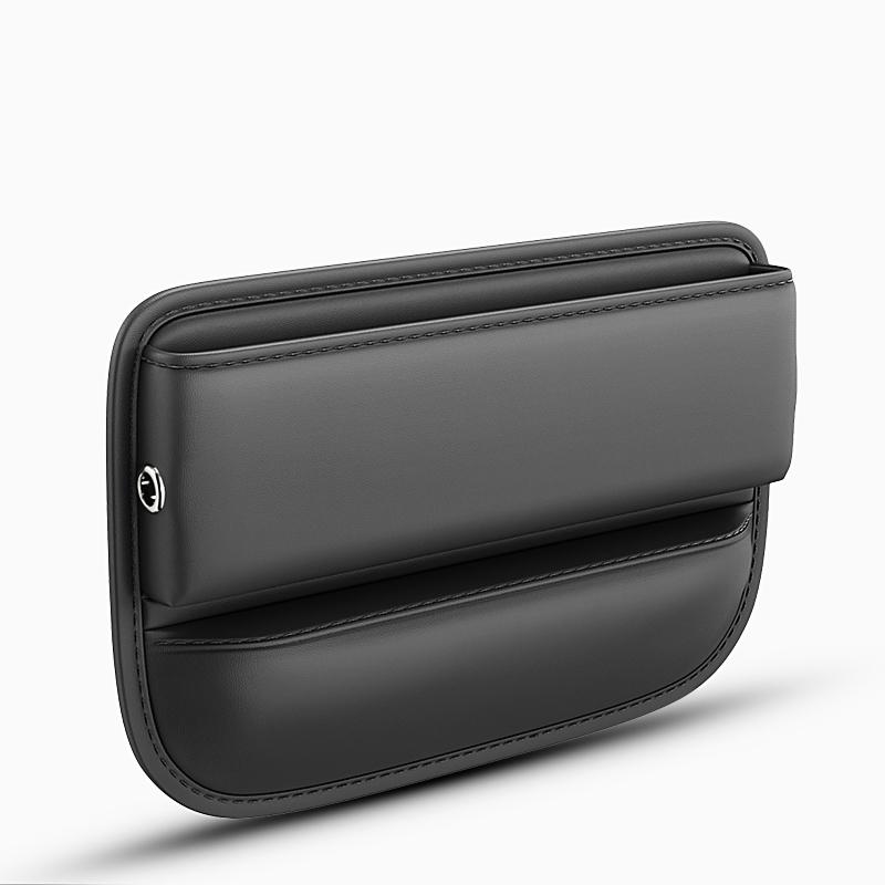 

Автомобильный держатель для стакана с водой, кожаный универсальный ящик для хранения с боковой щелью, органайзер для переднего сиденья водителя, наполнитель для сиденья 1pcs standard