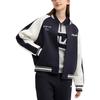 Fila Originale Mode Vielseitig Bequem Baseballjacke Damenjacken Secret-Mirror-Blue F11W519505FDB