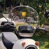 Clear Motorcycle Windshield Clear Wind Deflector Front Screens Fashion Appearance Motorcycle Accessories For Electric Motorcycle