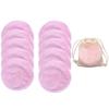 10PC Reusable Makeup Remover Pads Washable Round Bamboo Make Up Pads Cloth Nursing Pads Skin Cleaning SkinCare Tools
