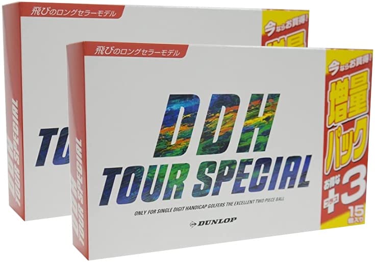 

Dunlop Golf Ball DDH Tour Special (15 pieces_2 dozen)
