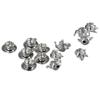 50PCS Teacup:14*7mm/0.55*0.28inch Silver Tea Cup and Teapot Charms  Bracelets