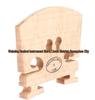 Premium Hard Violin Bridge - Selected Wood with Clear Grain Accessory