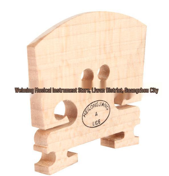 Premium Hard Violin Bridge - Selected Wood with Clear Grain Accessory