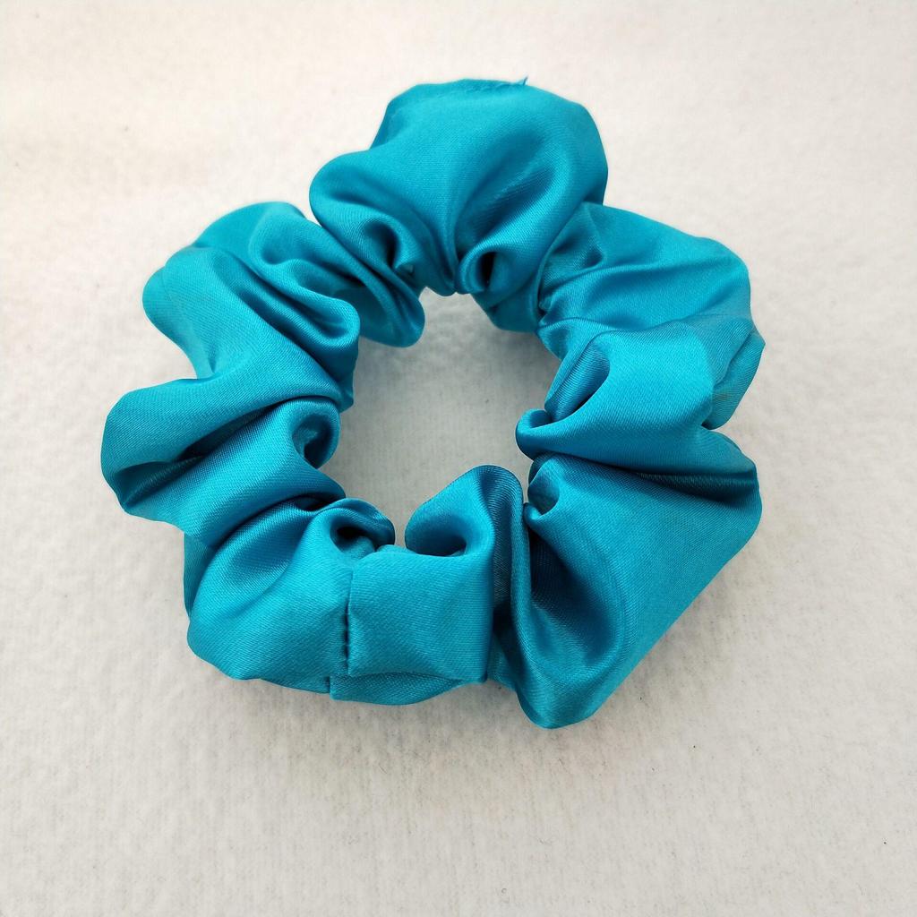 Satin Silk Hair Tie: High-End Women's Rubber Band for Elegant Buns