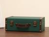 Vintage American Retro Leather-Wooden Suitcase Display and Photography Prop