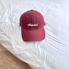 2026 Women Men Purple Embroidery Letters Baseball Cap 56-58cm Streetwear Hip Hop Hats Outdoor Casual Adjustable Dad Hat Snapback
