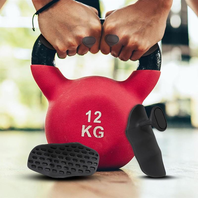 Cross-Border Silicone Grip Strengthener & Dumbbell Protector - Non-Slip Fitness Hand Gripper