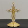 Handmade Enameled Zinc Crucifix Ornament Church Supplier Metal Crucifix with Stand Religious Decoration