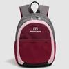 Colorblock Nylon Backpack with Mesh Pocket Lightweight Outdoor Daypack for Travel School Daily