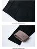 Women's Black High-Waisted Micro-Flare Jeans - 2024 Autumn Fashion, Versatile Stretch Slimming for Middle-Aged Moms.