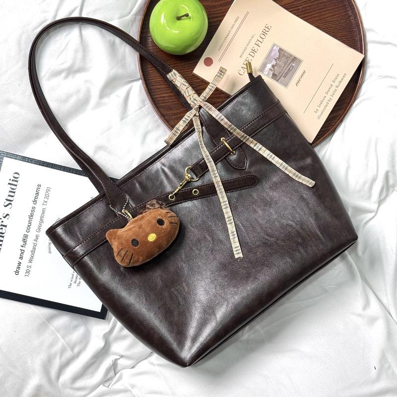 A Classmate's Ancient Miu Tote Bag Versatile Strap Large-capacity Shoulder Bag