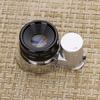 20X Magnifier with 6 Led Lights, Optical Glass Coated Lenses, Magnifying Glass, Diamond Identification Magnifying Glass